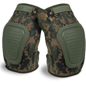Damascus Imperial Neoprene Knee Pads with Reinforced Non Slip Trion X Caps   Digital Woodland Camo DISCONTINUED 162514