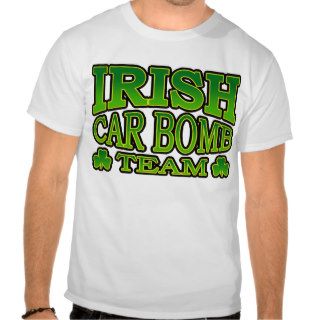 Irish Car Bomb Team T Shirt