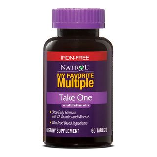 Natrol My Favorite Multiple Take One Multivitamin without Iron (180 count) Natrol Vitamins