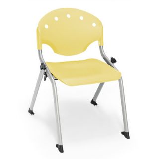 OFM 14 Rico Student Stack Chair 305 14 P Color Lemon Yellow