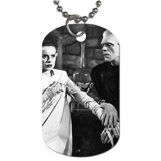 Bride of Frankenstein Dog Tag with 30" chain necklace Great Gift Idea 