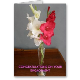 CONGRATULATIONS ON YOUR  ENGAGEMENT CARD