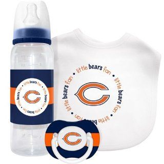 BSS   Chicago Bears NFL Baby Gift Set  Baby Feeding Gift Sets  Baby