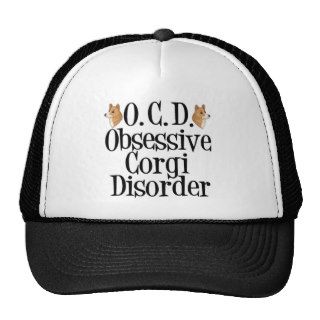 Obsessive Corgi Disorder Trucker Hats