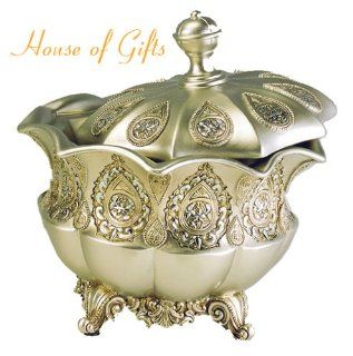 Silver Paisley Decorative Box (Home Decor & Accessories)  