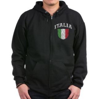  ITALIA (dark shirts) Zip Hoodie (dark)