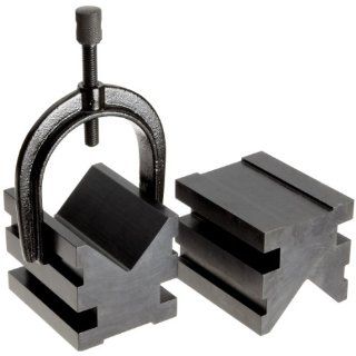 Brown & Sharpe 599 749 1 V Block with Clamp