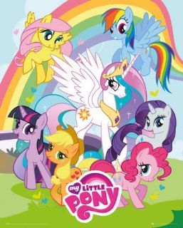 My Little Pony   Group   Mini Poster   40cm x 50cm Toys & Games