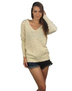 Deep V neck Oversized Pullover Cardigan Sweaters