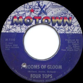 7 Rooms Of Gloom / Ill Turn To Stone   Four Tops 7" 45 Music