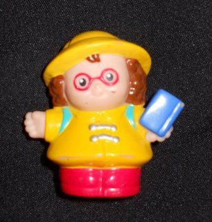 Fisher Price Little People * Maggie in a Raincoat * Figure 