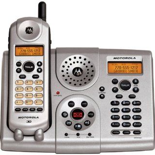Motorola MA581 5.8 GHz Analog Cordless Phone with Digital Answering System (Silver)  Cordless Telephones  Electronics