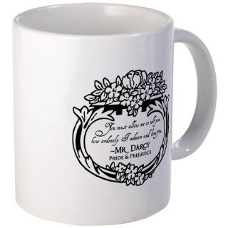 Mr Darcy Pride and Prejudice Mug Mug by  Kitchen & Dining