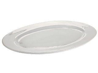 BIA Cordon Bleu Porcelain 18 Inch Oval Serving / Fish Platter, White Kitchen & Dining
