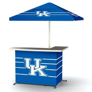 NCAA Kentucky Wildcats Portable Wheel Bag Travel L Shape Umbrella Basic Bar Blue  Sports Fan Furniture  Sports & Outdoors