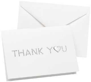 Hortense B. Hewitt Embossed Dots Thank You Cards Wedding Accessories, Set of 50 Home & Kitchen