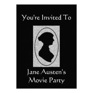 Jane Austen's Tea Party Invitation 2