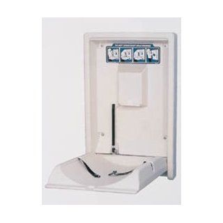 7034324 Baby Changing Station Vertical Cream Ea Koala kare Products  KB101 00