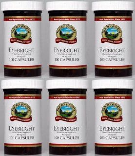 Naturessunshine Eyebright Herbal Dietary Supplement 400 mg 100 Capsules (Pack of 6) Health & Personal Care