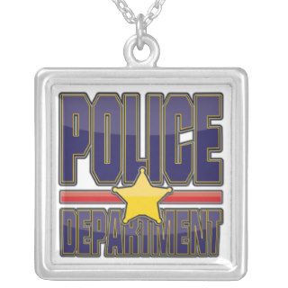 Gloss Police Department Necklace