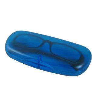 B606 Plastic Clamshell Eyeglass Case (Blue) Health & Personal Care