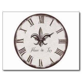 FLEUR DE LIS POSTCARD