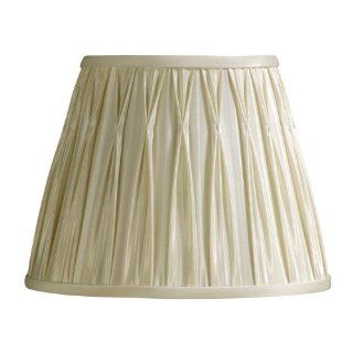 Laura Ashley SFP606 Classic 6.25 Inch Pinched Pleat Clip Shade, Cream   Lampshades  