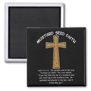 Mustard Seed Faith Magnet