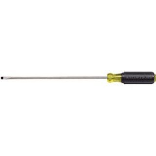 Klein Tools 608 10 1/8 Inch Cabinet Tip Miniature Screwdriver with 10 Inch Round Shank    