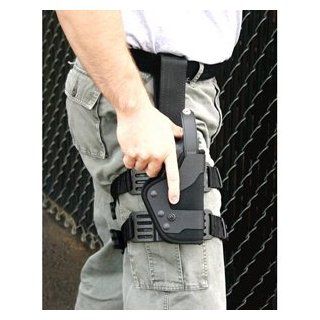 Uncle Mike's Law Enforcement Kodra Nylon PRO 3 Tactical Platform Holster (21, Left Hand)  Gun Holsters  Sports & Outdoors