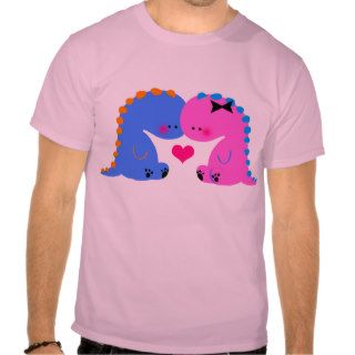 Cute dinosaur shirt // Dinosaurs in love shirt