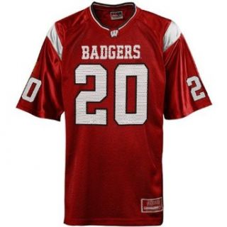 Wisconsin Badgers Men's Rivalry Printed Football Jersey (Large)  Sports Fan Football Jerseys  Clothing