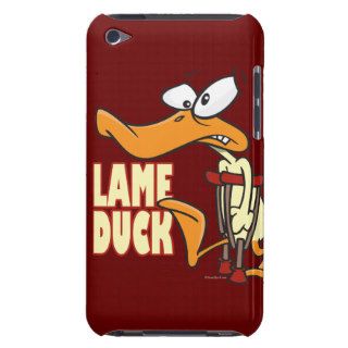 funny lame duck cartoon iPod touch Case Mate case