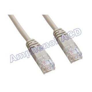100 ft Amphenol Shielded Category 5E USOC Patch Cable   RJ11 Computers & Accessories