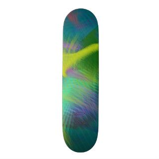 Cheerful Fun Color Abstract 2 Skateboards