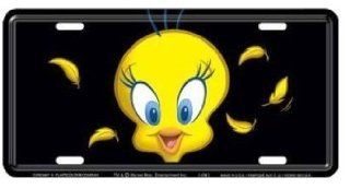 Tweety License Plate Frame Stamped Aluminum Automotive