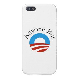 Anyone But Obama w/Logo Case For iPhone 5/5S