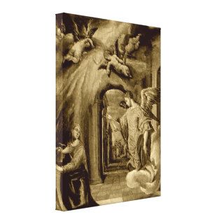 Annunciation of Blessed Virgin Mary Gallery Wrap Canvas