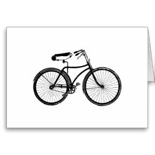 Vintage Bicycle   Cycling Sports Greeting Card