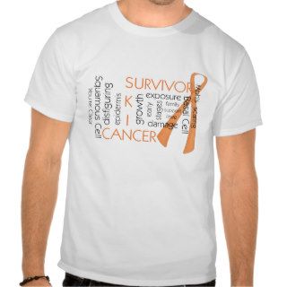 Skin Cancer Survivor D4  Puzzle Words Shirt