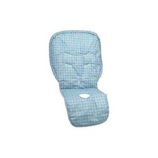 NOJO Water Resistant High Chair Cover Sundance Blue Plaid Laminated  Crib Bedding Sets  Baby