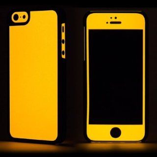 Slickwraps Glow Series the Case for iPhone 5c   Vivid Orange   Carrying Case   Retail Packaging   Vivid Orange Cell Phones & Accessories