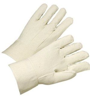 Gloves Men's 8 oz Cotton Canvas Band Top Cuff Order 1 to 24 Dozen Health & Personal Care