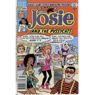 Josie and the Pussycats (Archie Giant Series, No. 597) (September, 1989) Dan DeCarlo Books