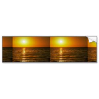 Beautiful Sunset Cardiff By The Sea, California Bumper Sticker