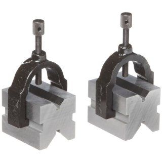 Brown & Sharpe 599 750 1 V Block with Clamp