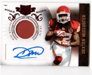 2010 Panini Plates and Patches #210 Dexter McCluster JSY AU/599 RC Auto/599 Sports Collectibles