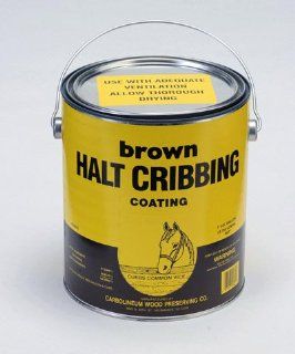 Brown Halt Cribbing Gallon   Part # HCB601C  Pet Muzzles 