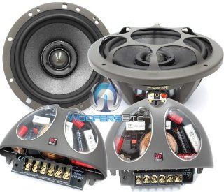 Morel Hybrid Integra 602 6 1/2" 2 Way Hybrid Series Coaxial Speakers w/ Passive Crossovers  Component Vehicle Speaker Systems 