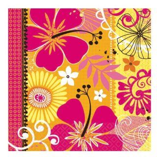 Tropical Heat Beverage Napkins Party Accessory Toys & Games